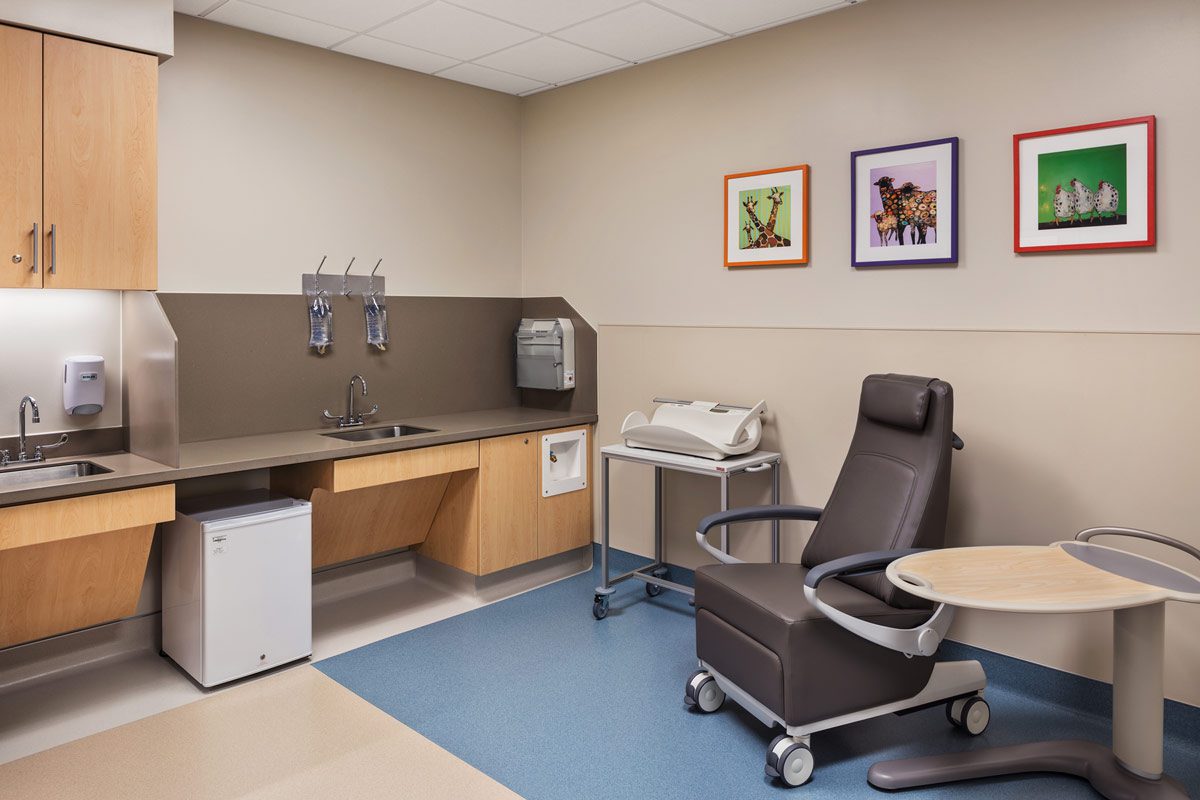 Vanderbilt Dialysis Clinic home training room