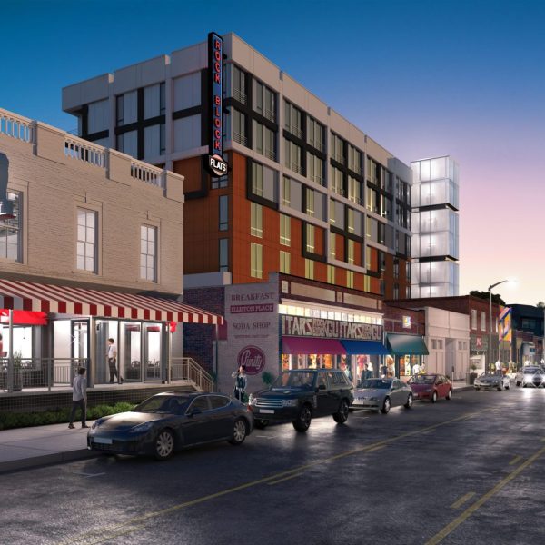 SV Design Exterior Rendering Mixed Use